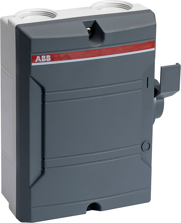 Werkschakelaar ABB BW225DP 25 A 2-polig – 2CMA142400R1000
