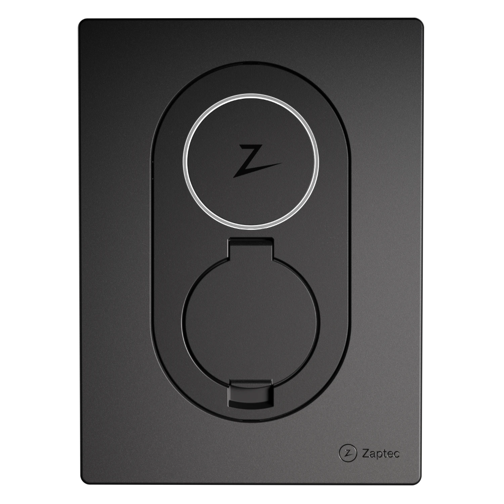 Zaptec Go 22 kW – Type 2 socket – zwart