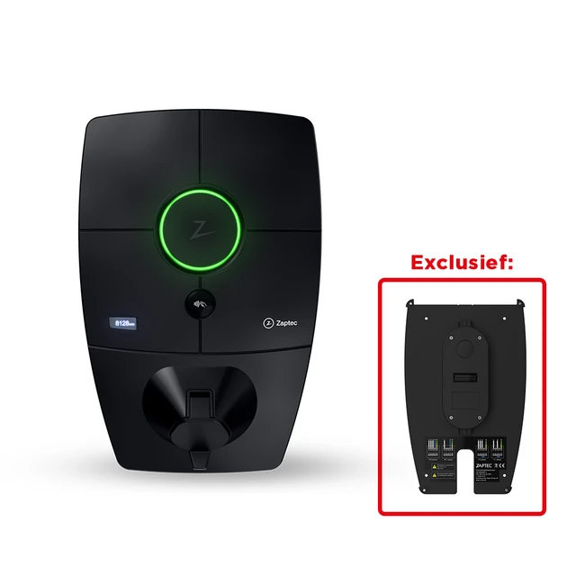Zaptec Pro 22 kW MID – Type 2 socket – zonder backplate