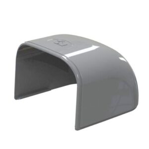 Tecnosystemi Optima afdek/eindkap TC75 antraciet