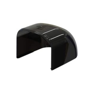 Tecnosystemi Optima afdek/eindkap TC75 zwart