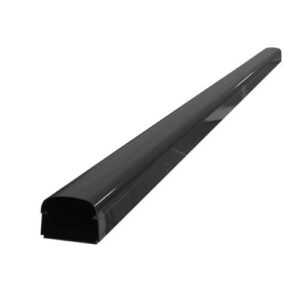 Tecnosystemi Optima leidinggoot T75 zwart - 2 meter