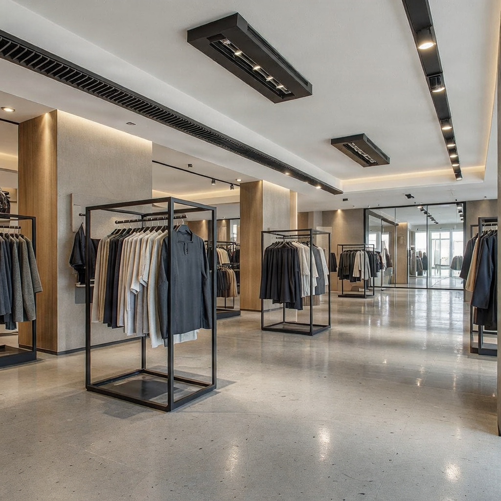 Retail airconditioning installatie